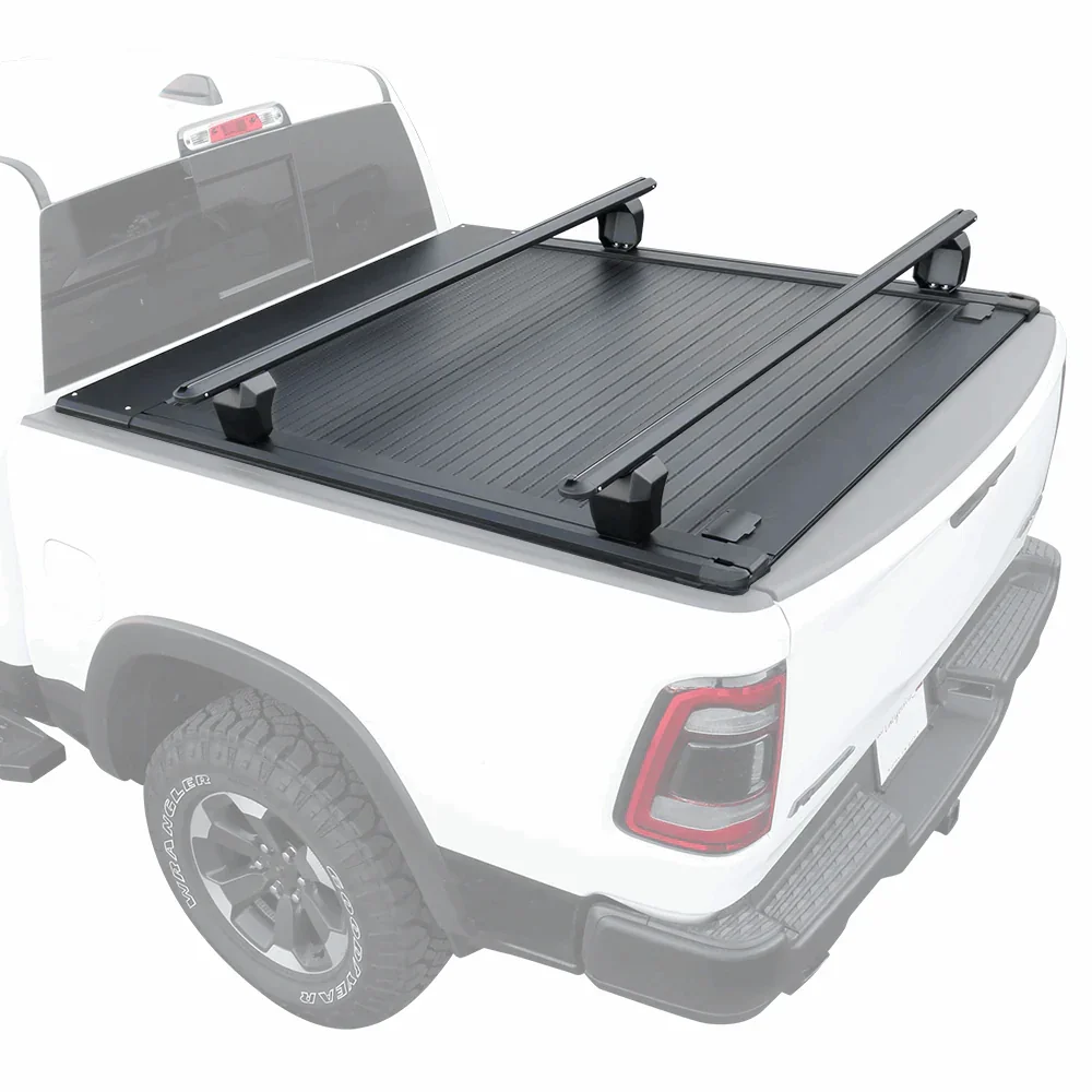 [2-in-1 Bundle] Ford F-150 Retractable Tonneau Cover w/ Rack System - Image 12