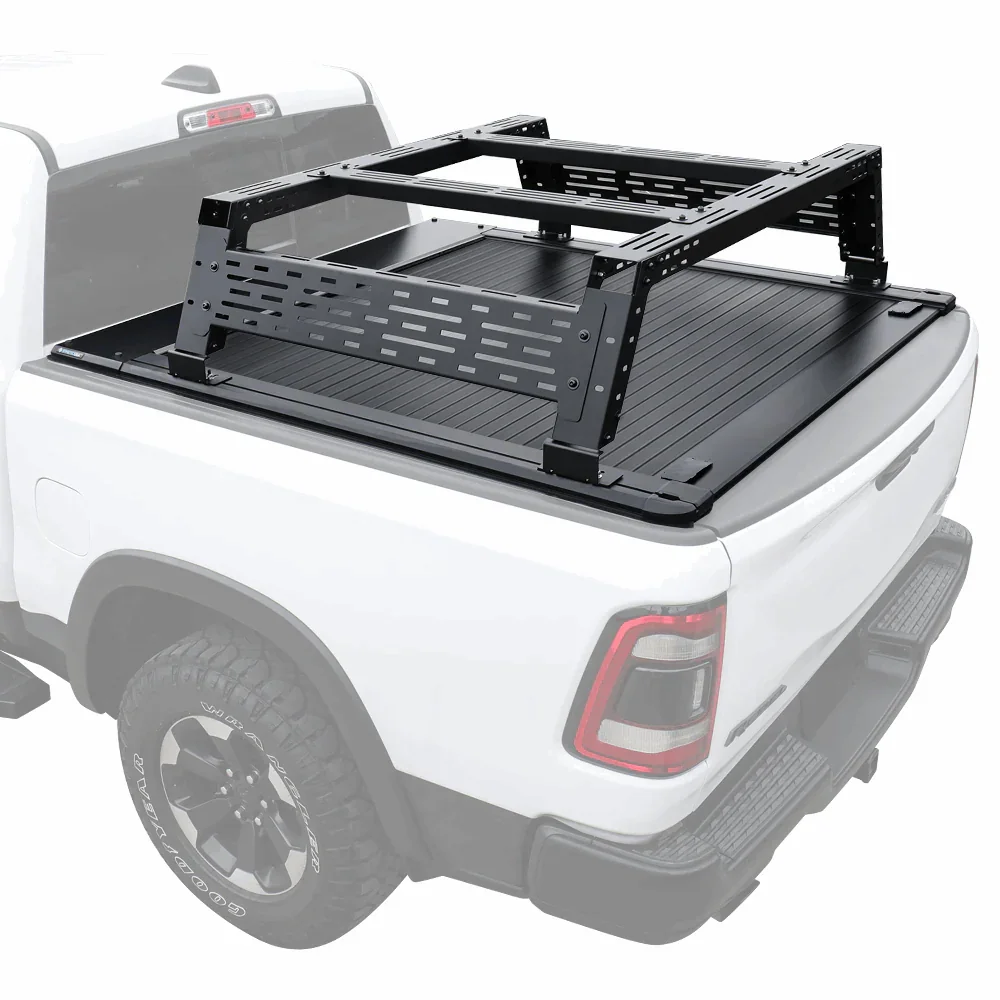[2-in-1 Bundle] Ford F-150 Retractable Tonneau Cover w/ Rack System - Image 18