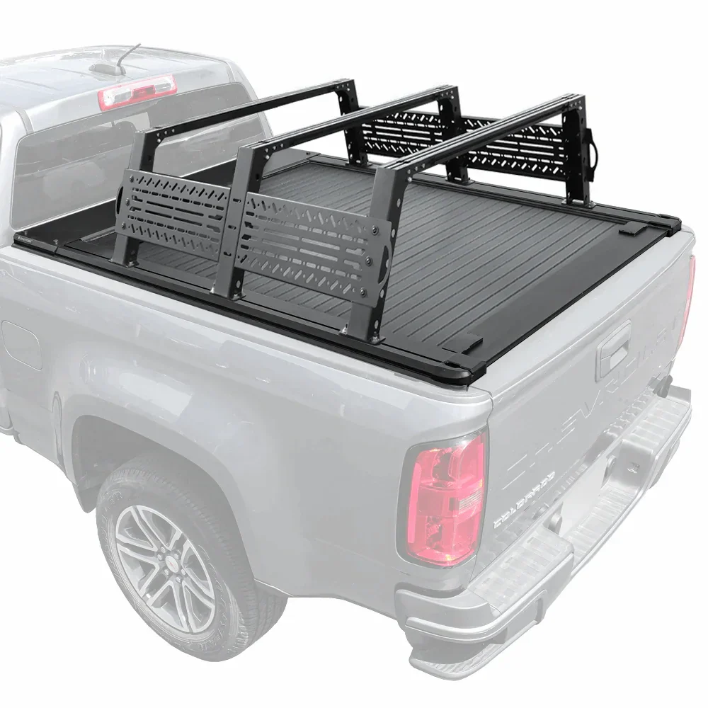 [2-in-1 Bundle] Ford F-250/F-350 Retractable Tonneau Cover w/ Rack System - Image 22
