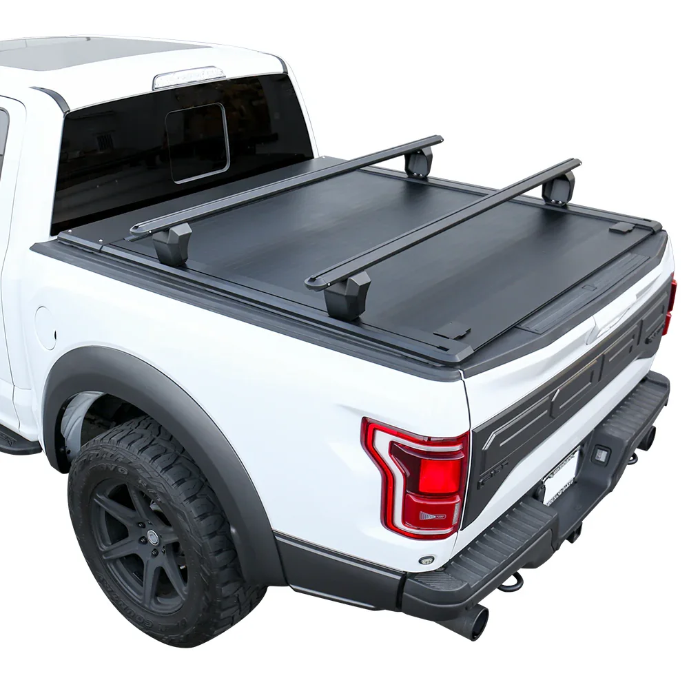 [2-in-1 Bundle] Ford Ranger Retractable Tonneau Cover w/ Rack System - Image 19
