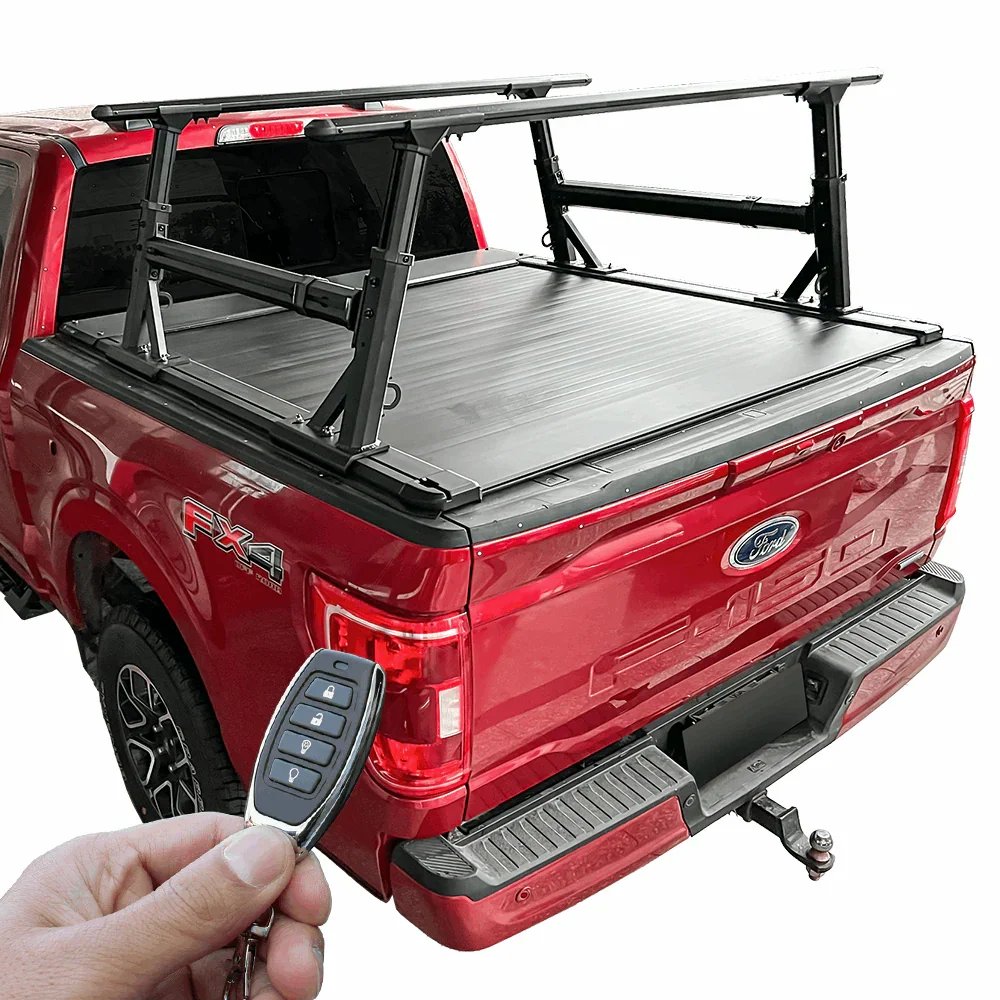 [2-in-1 Bundle] Ford Ranger Retractable Tonneau Cover w/ Rack System - Image 47