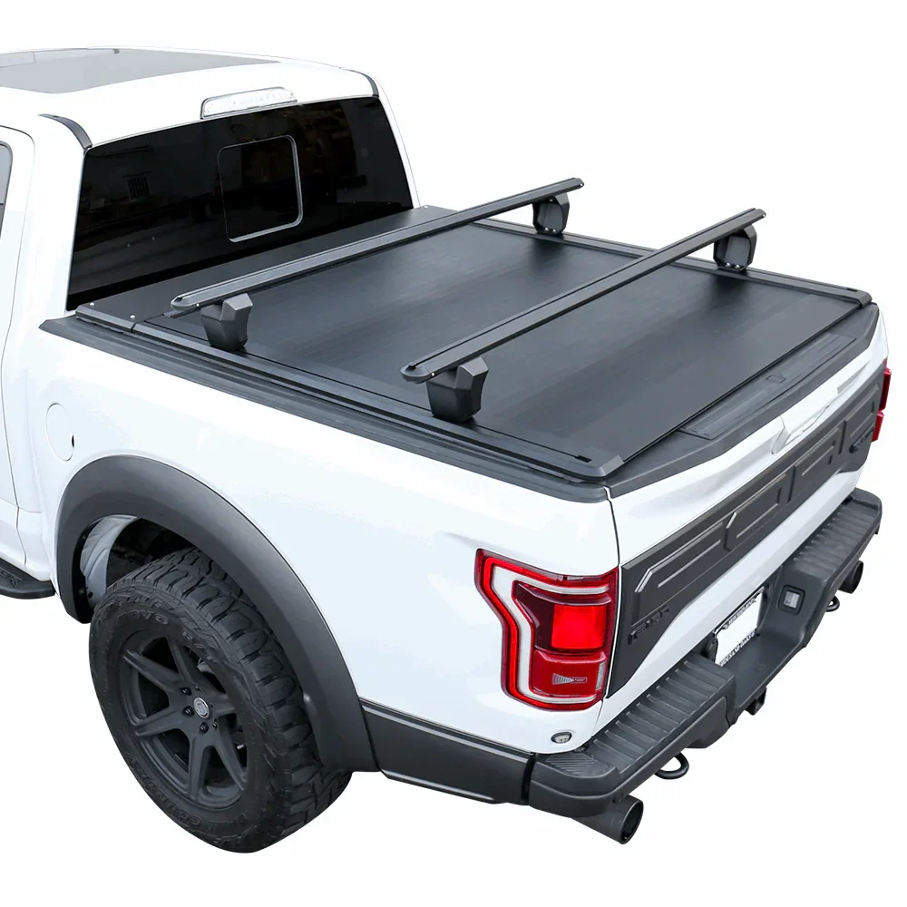 [2-in-1 Bundle] Jeep Gladiator Retractable PRO Tonneau Cover w/ Rack System - Image 13