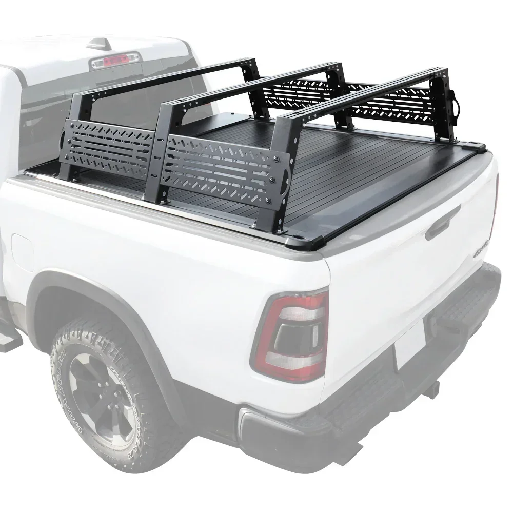[2-in-1 Bundle] Ford F-150 Retractable Tonneau Cover w/ Rack System - Image 19