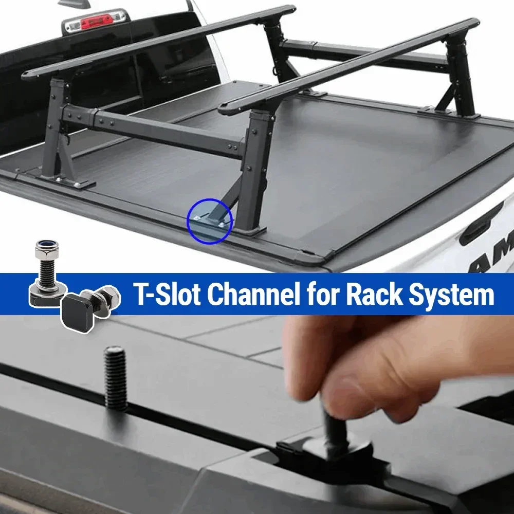 Off-Road Essential Duo - MR Retractable PRO Tonneau Cover + Adjustable Ladder Rack - Image 11