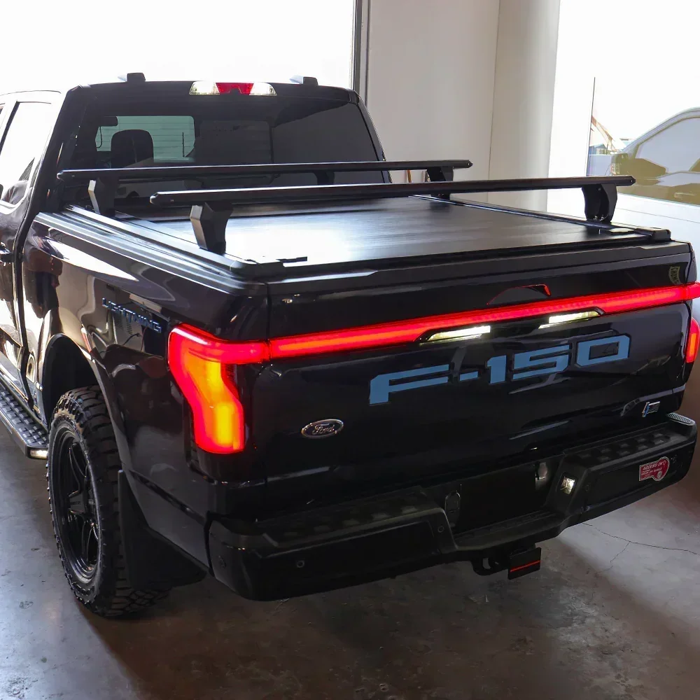 [2-in-1 Bundle] Ford F-150 Retractable Tonneau Cover w/ Rack System - Image 11