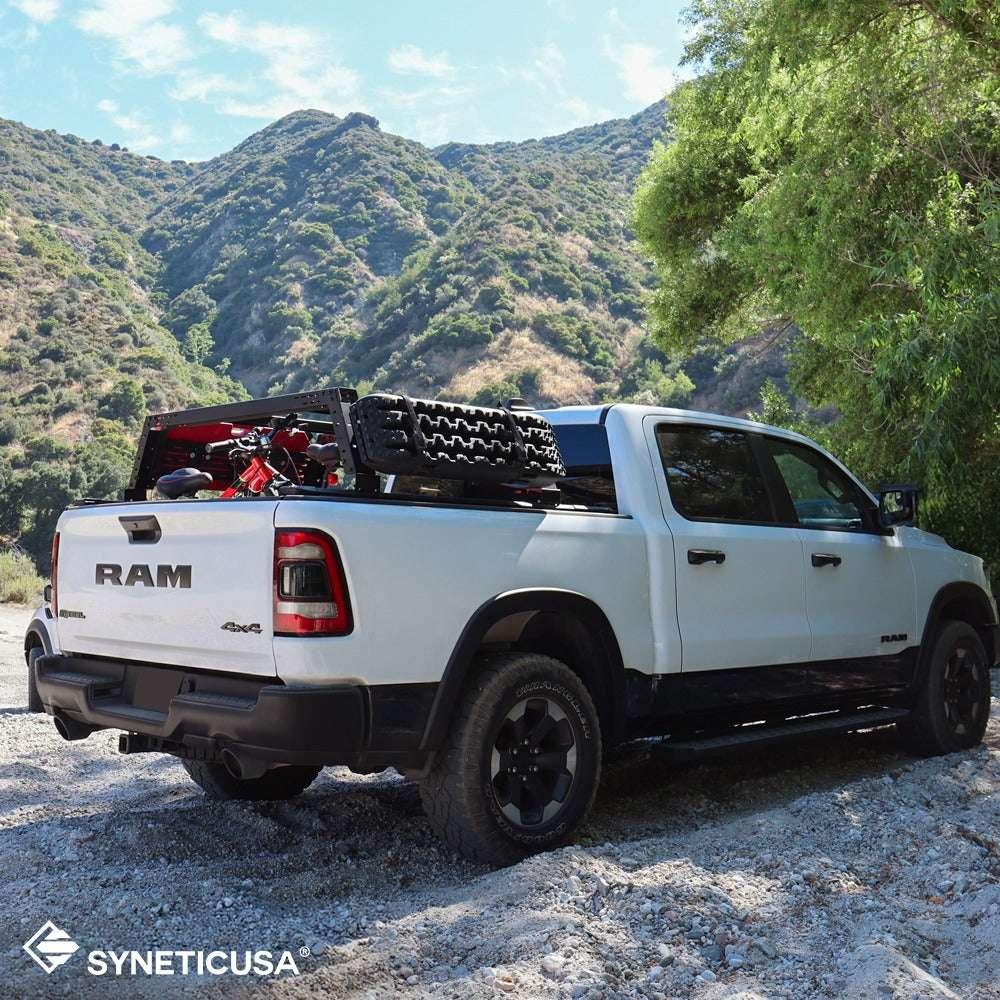 [2-in-1 Bundle] Ram 1500/2500/3500 Retractable Tonneau Cover w/ Rack System - Image 11