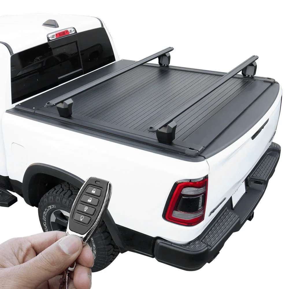 [2-in-1 Bundle] Ram 1500/2500/3500 Retractable Tonneau Cover w/ Rack System - Image 24