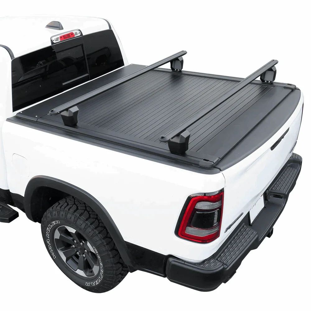 [2-in-1 Bundle] Ram 1500/2500/3500 Retractable Tonneau Cover w/ Rack System - Image 25