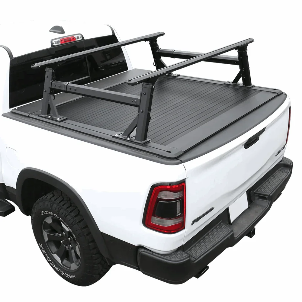 [2-in-1 Bundle] Ram 1500/2500/3500 Retractable Tonneau Cover w/ Rack System - Image 27