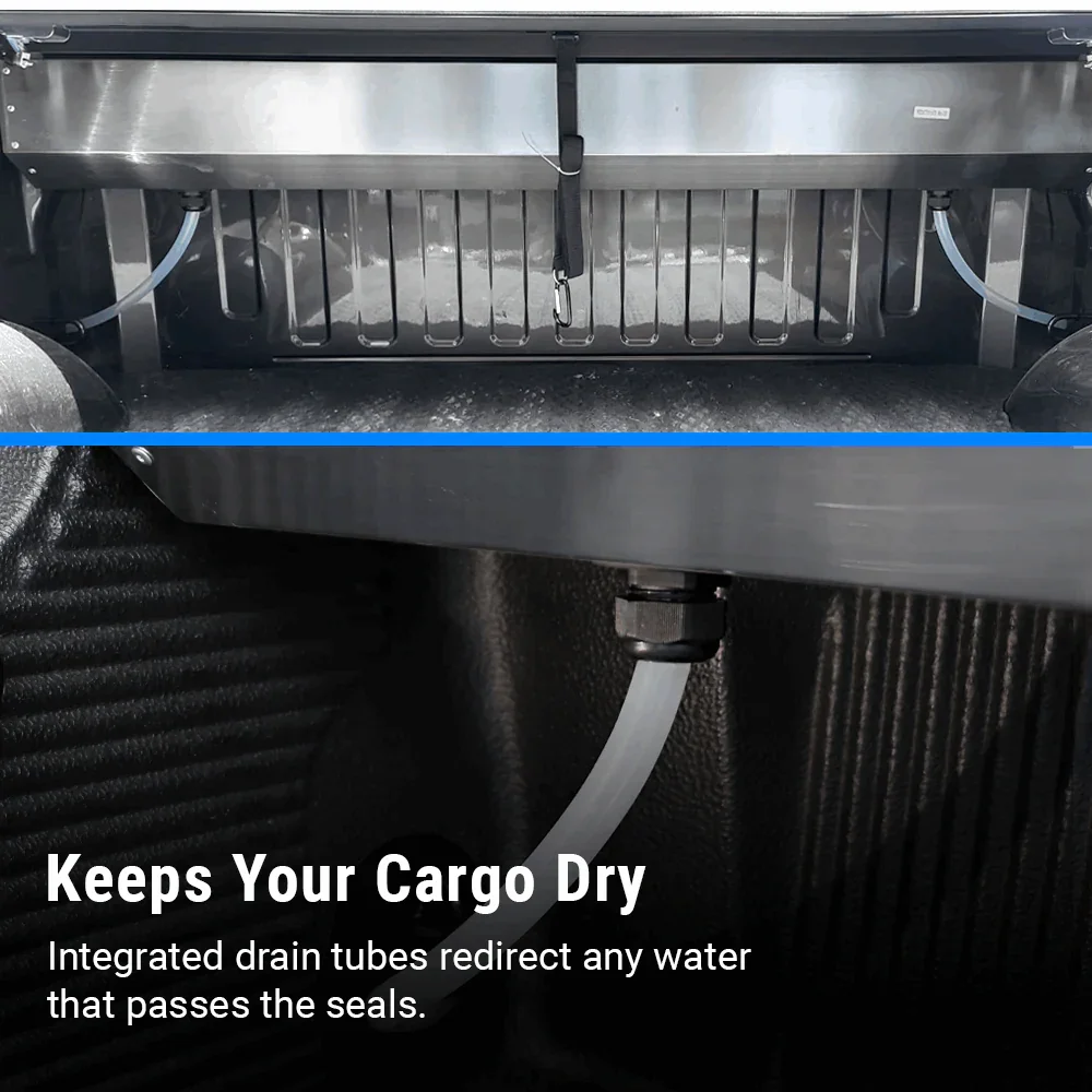 [2-in-1 Bundle] Ram 1500/2500/3500 Retractable Tonneau Cover w/ Rack System - Image 4