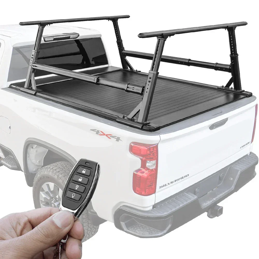 [2-in-1 Bundle] Ford F-150 Retractable Tonneau Cover w/ Rack System - Image 43