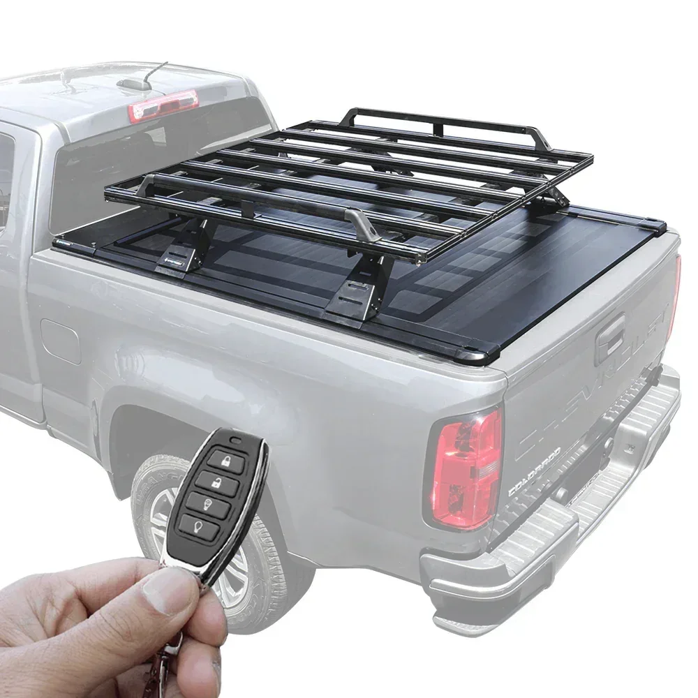 [2-in-1 Bundle] Toyota Tundra Retractable Tonneau Cover w/ Rack System - Image 40