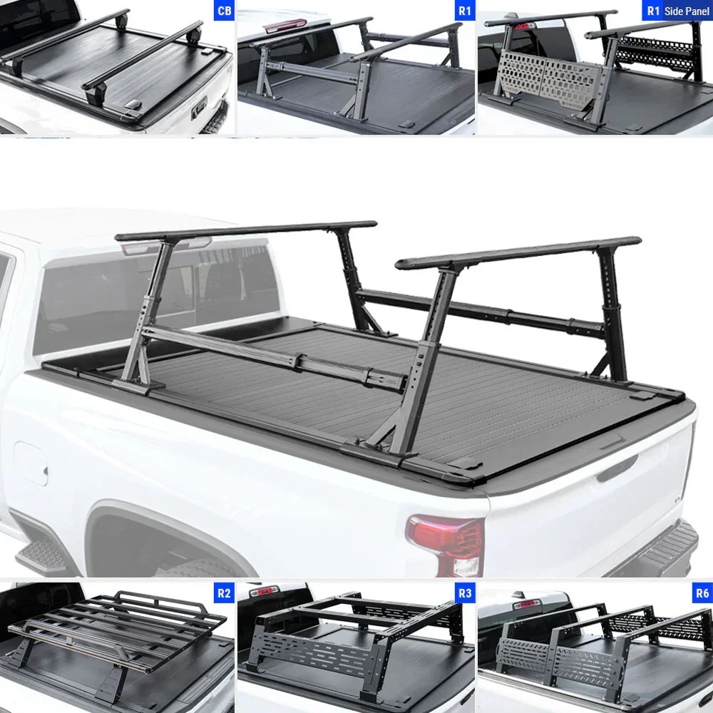 [2-in-1 Bundle] Ram 1500/2500/3500 Retractable Tonneau Cover w/ Rack System - Image 45