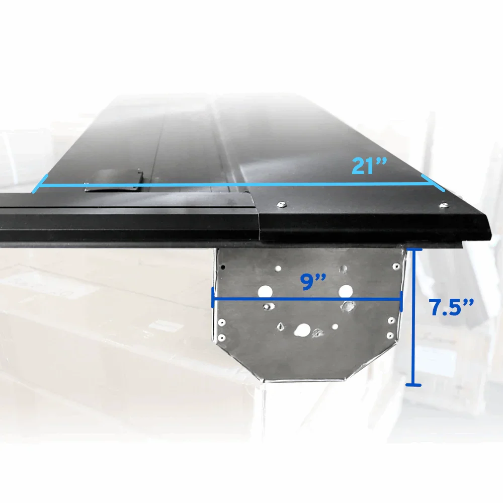 [2-in-1 Bundle] Silverado/Sierra 2500 3500 Retractable Tonneau Cover w/ Rack System - Image 12