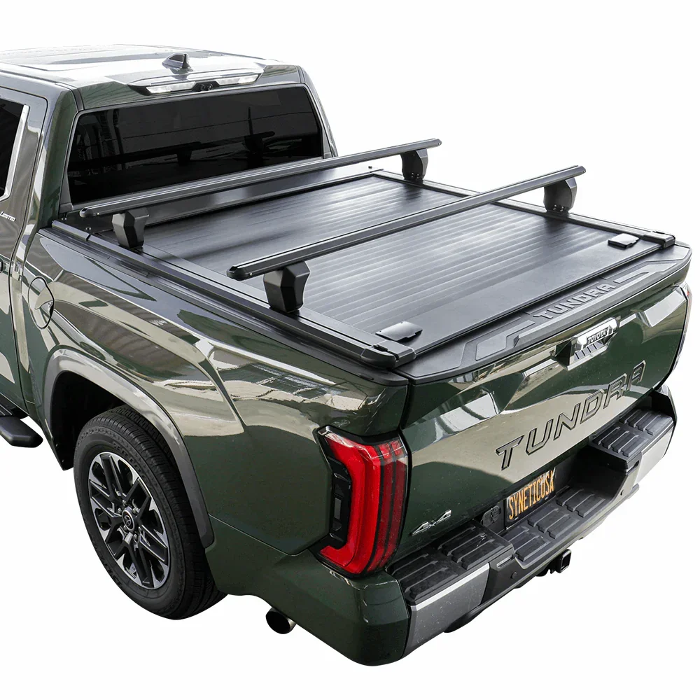 [2-in-1 Bundle] Toyota Tundra Retractable Tonneau Cover w/ Rack System - Image 14