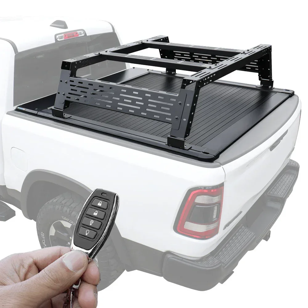 [2-in-1 Bundle] Ford F-150 Retractable Tonneau Cover w/ Rack System - Image 28