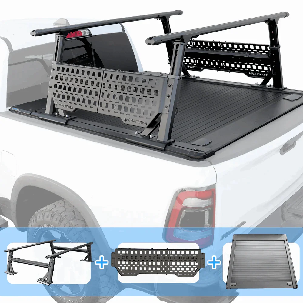 [2-in-1 Bundle] Toyota Tundra Retractable Tonneau Cover w/ Rack System - Image 20