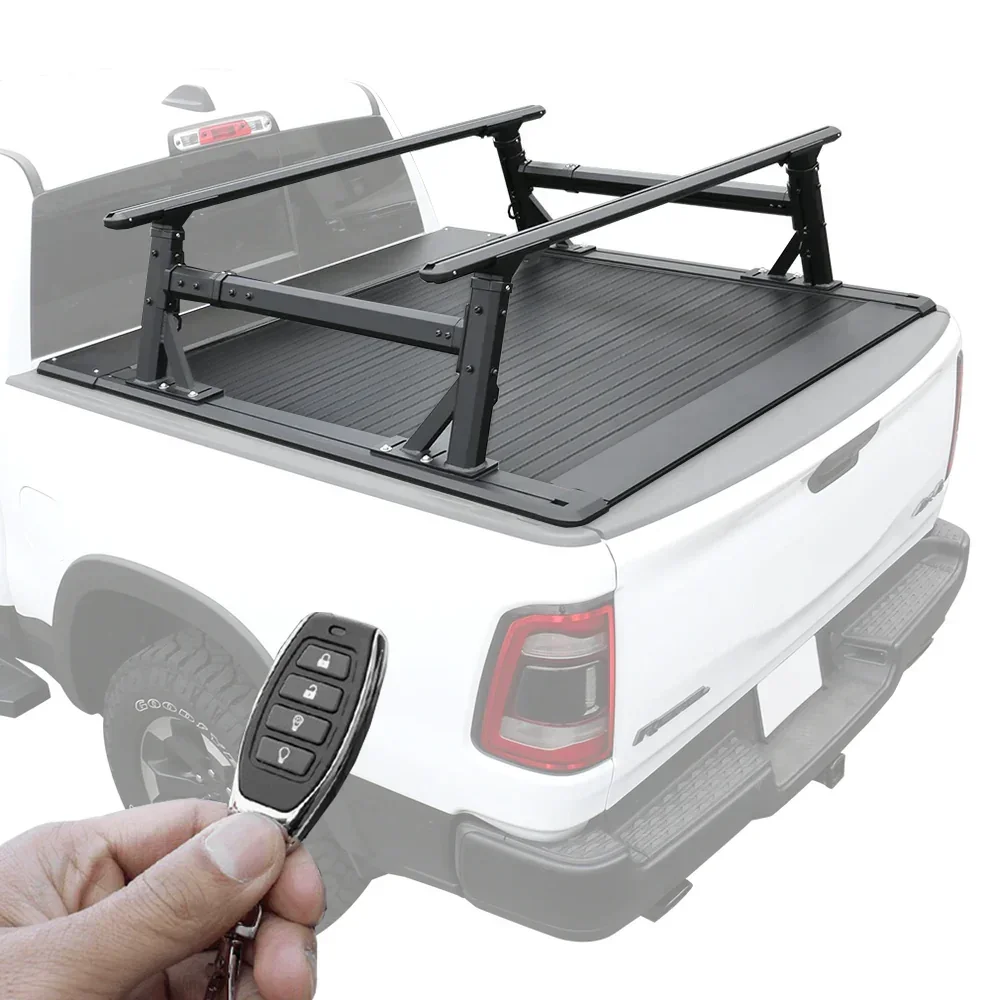 [2-in-1 Bundle] Ford F-150 Retractable Tonneau Cover w/ Rack System - Image 23
