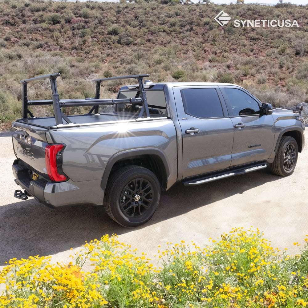 [2-in-1 Bundle] Toyota Tundra Retractable Tonneau Cover w/ Rack System - Image 44