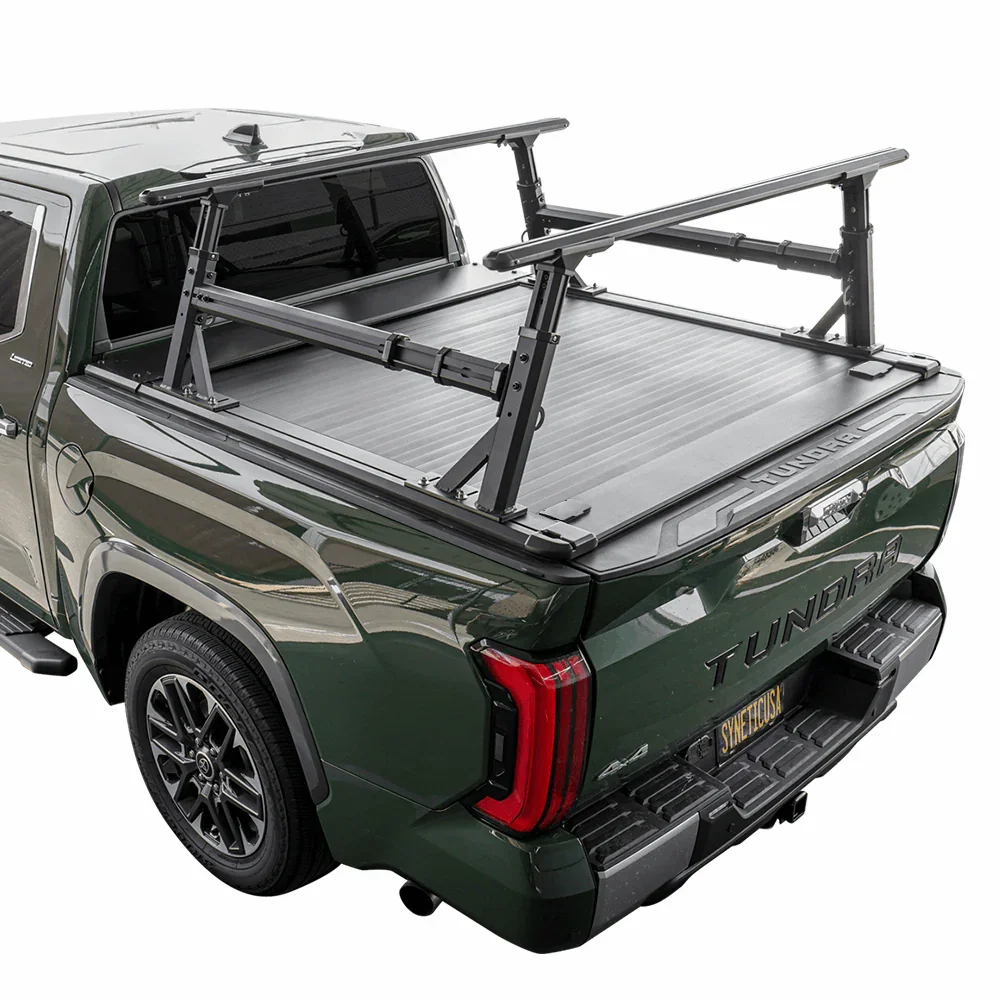 [2-in-1 Bundle] Toyota Tundra Retractable Tonneau Cover w/ Rack System - Image 5