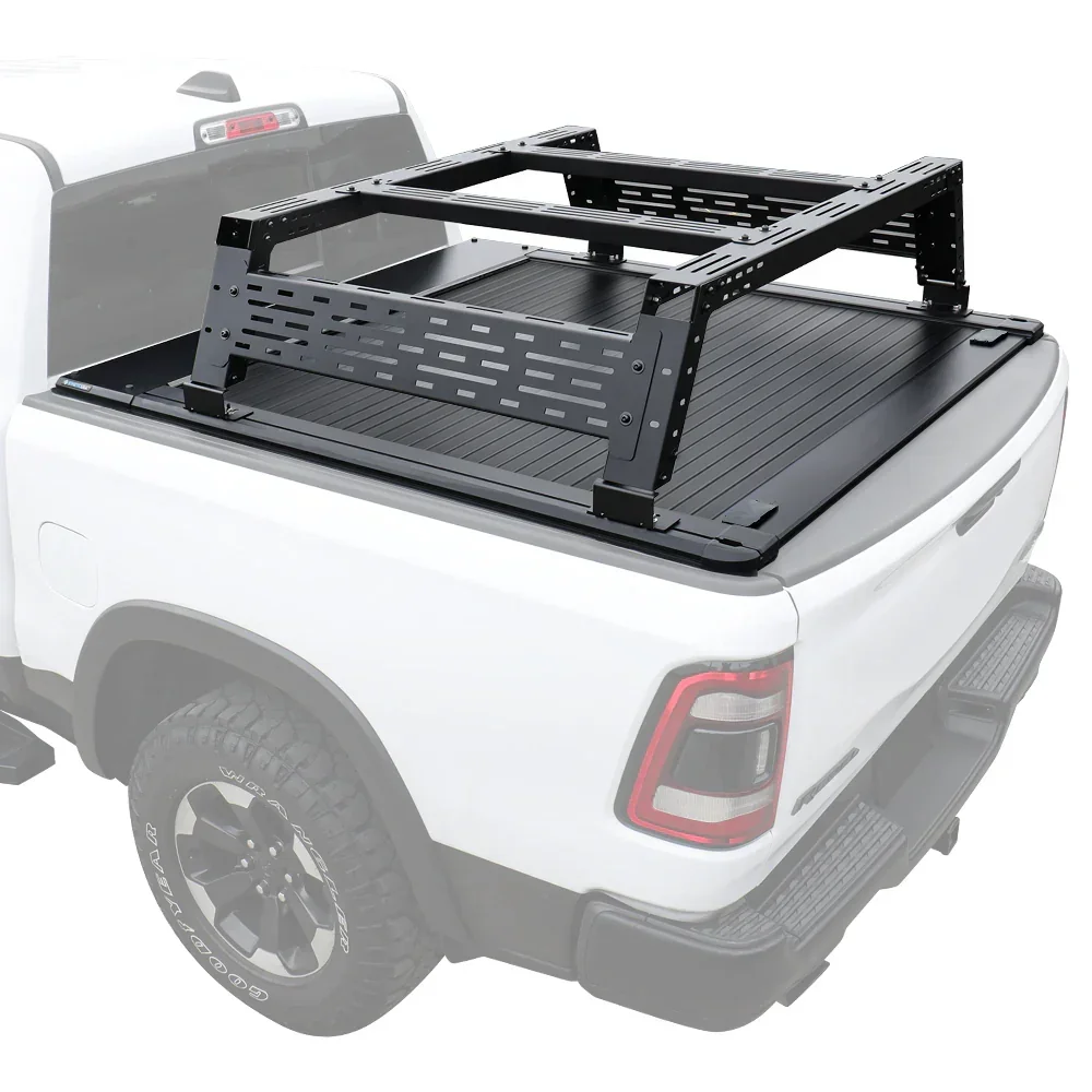 [2-in-1 Bundle] Toyota Tundra Retractable Tonneau Cover w/ Rack System - Image 7
