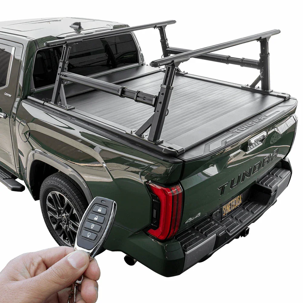 [2-in-1 Bundle] Toyota Tundra Retractable Tonneau Cover w/ Rack System - Image 8