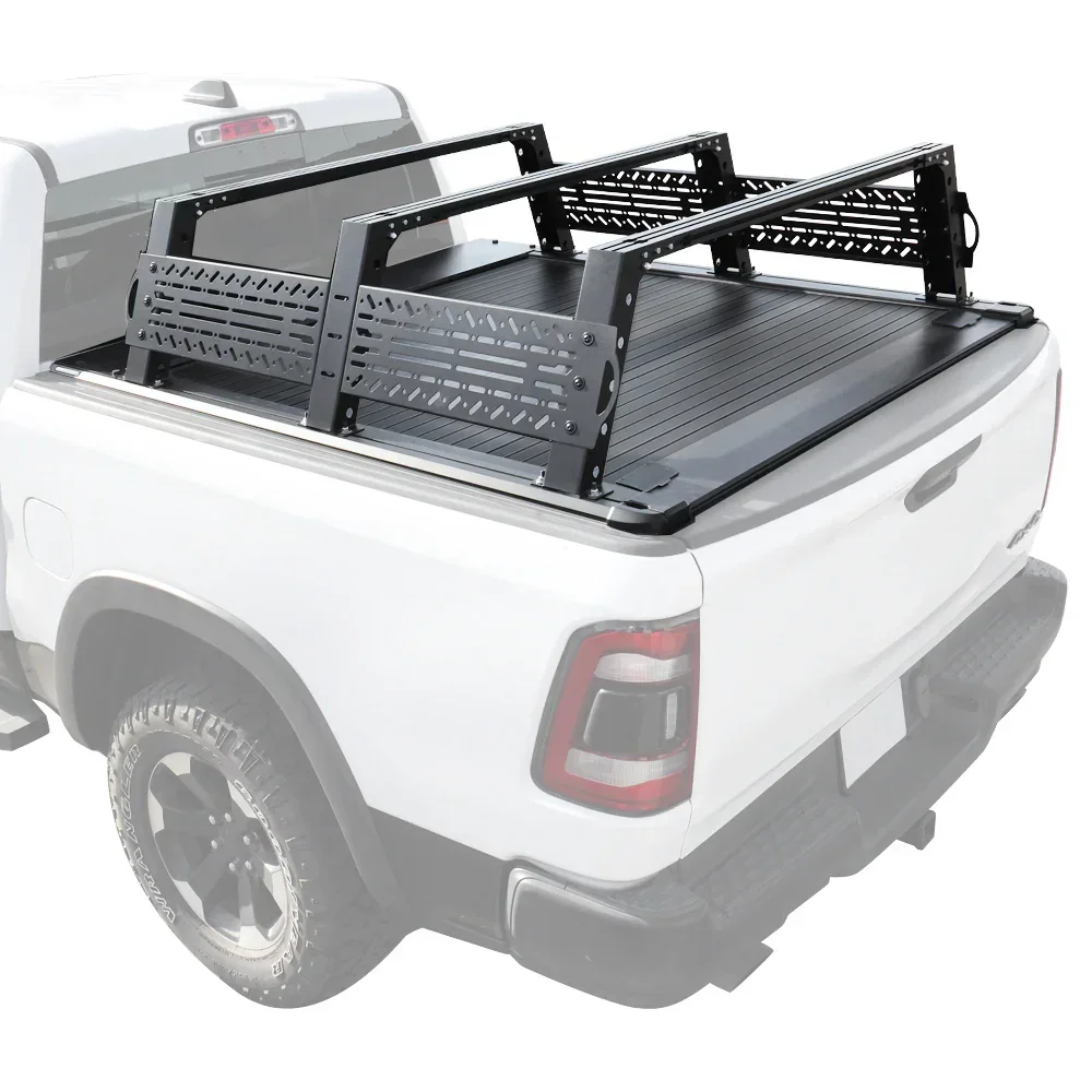[2-in-1 Bundle] Toyota Tundra Retractable Tonneau Cover w/ Rack System - Image 9