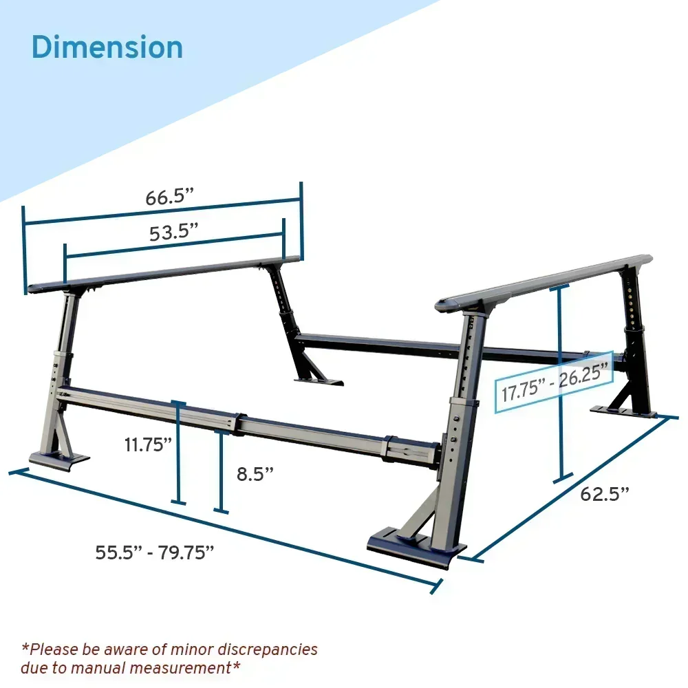 Off-Road Essential Duo - MR Retractable PRO Tonneau Cover + Adjustable Ladder Rack - Image 19