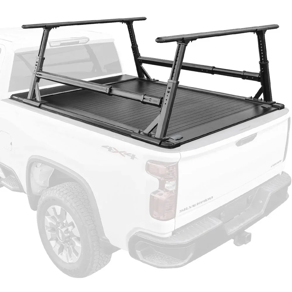 Off-Road Essential Duo - MR Retractable PRO Tonneau Cover + Adjustable Ladder Rack - Image 23