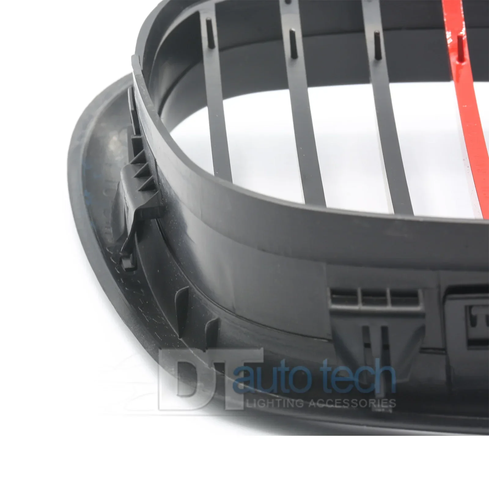 ///M 2pcs BMW Color Front Kidney Grill Matte Black - Image 6