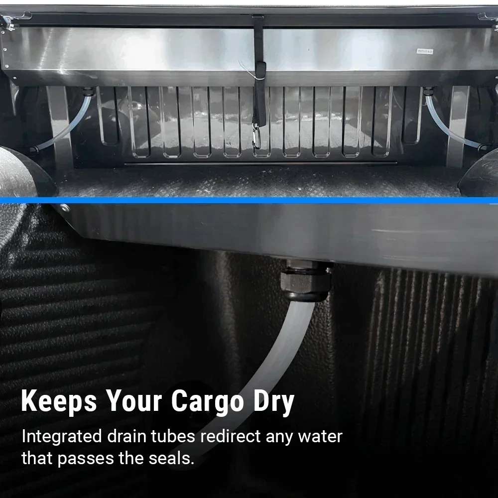 Overland PRO Quad Pack - MR Tonneau Cover + Ladder Rack + Side Panels + Roof Top Tent - Image 8