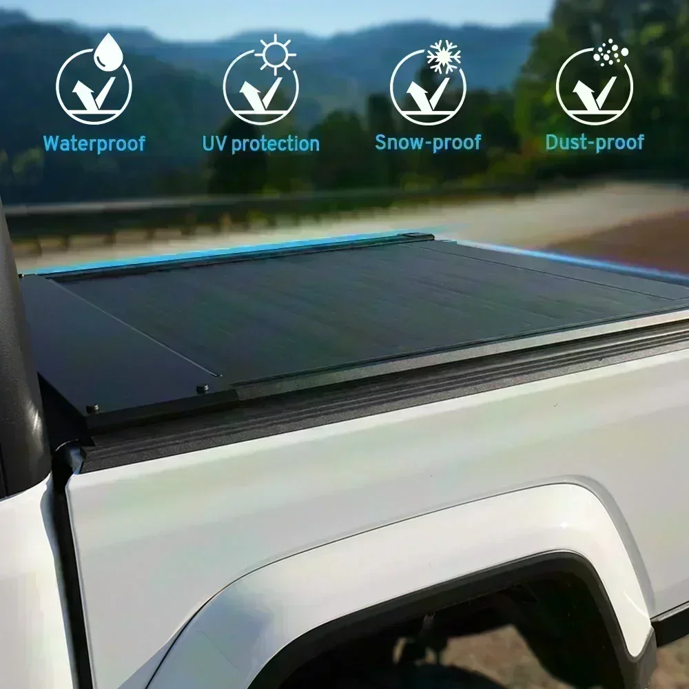 ER Power Retractable PRO Tonneau Cover (5ft - 5.8ft Bed) - Image 8