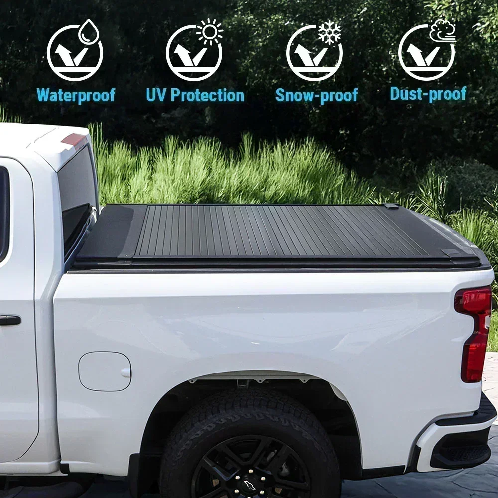 Ford F-150 (5.5ft Bed) Enhanced MB Retractable Hard Tonneau Cover - Image 10