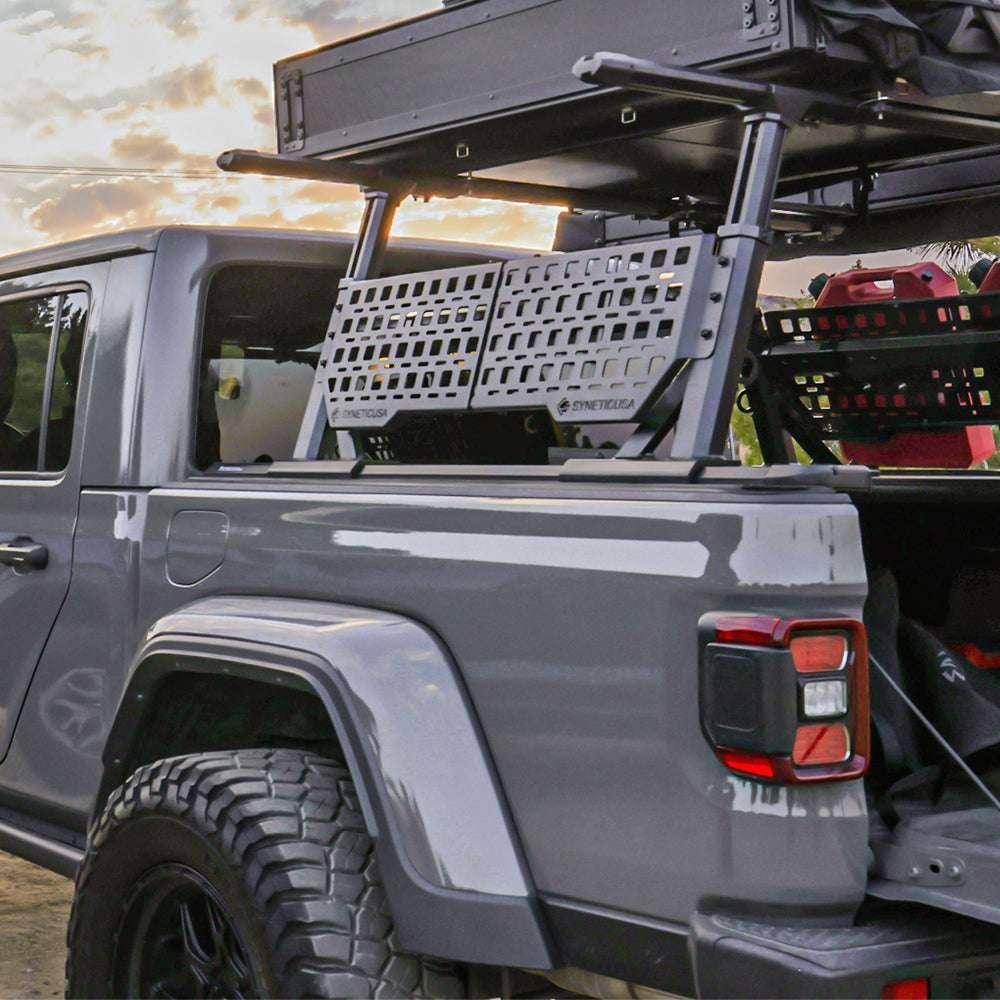 [2-in-1 Bundle] Jeep Gladiator Retractable PRO Tonneau Cover w/ Rack System - Image 7