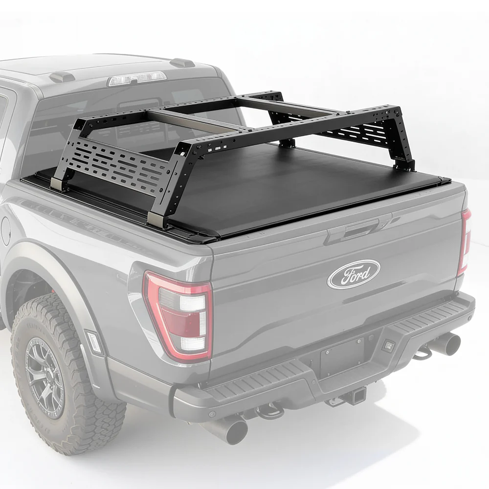 Off-Road Essential Duo - Soft Roll-Up Tonneau Cover + R3 Overland Rack System - Image 15