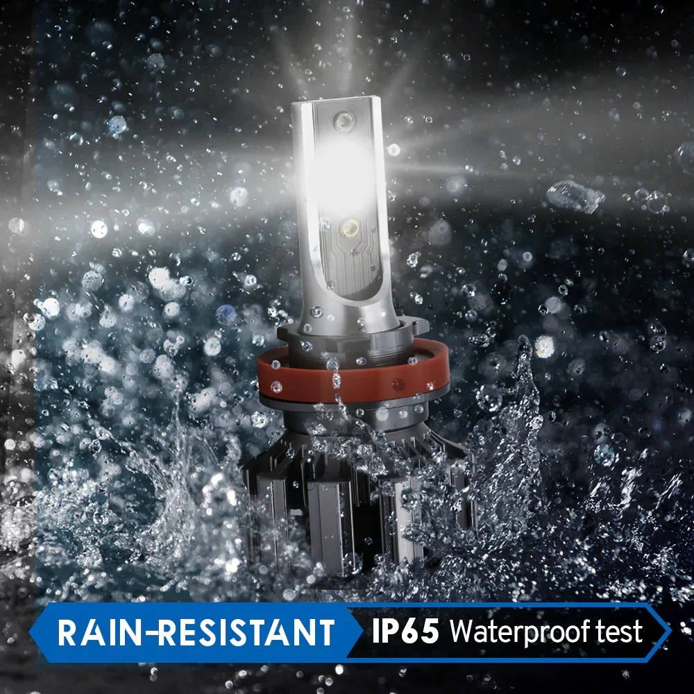 RGB LED CSP Headlight Fog Light Kit + Bluetooth Phone Control (9005 9006 H4 H7 H11) - Image 6