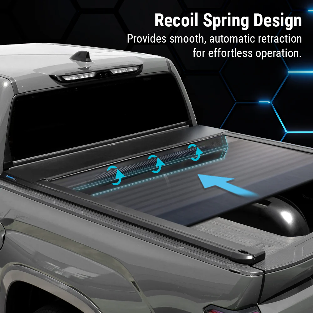 Chevrolet Silverado 1500 (5.8ft Bed) AR Retractable PRO Tonneau Cover - Image 4