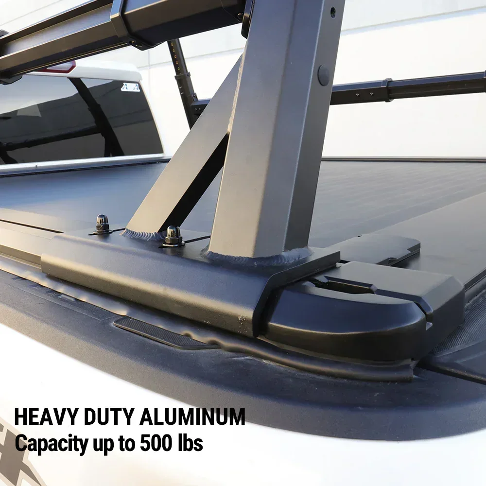Off-Road Essential Duo - MR Retractable PRO Tonneau Cover + Adjustable Ladder Rack - Image 7