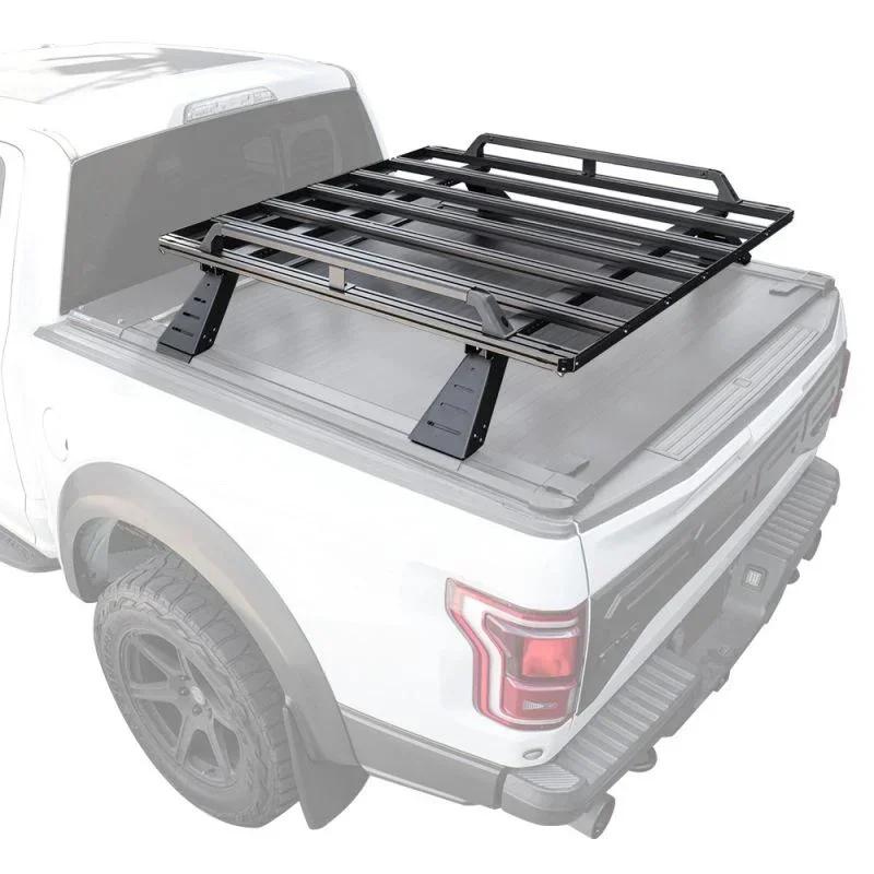 [2-in-1 Bundle] Ford Ranger Retractable Tonneau Cover w/ Rack System - Image 13