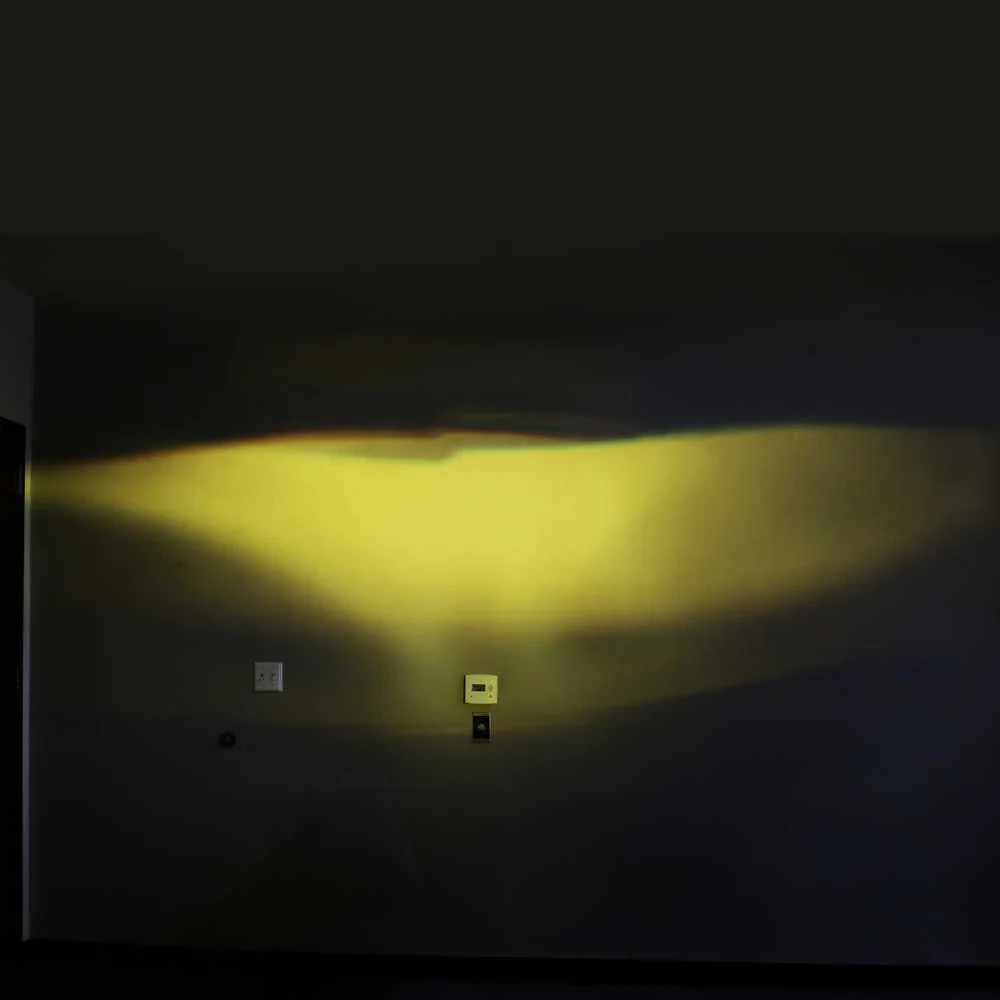 COB-2S LED Fog Light Bulbs 3000K Yellow/Amber (9005 9006 H10 H11) - Image 6