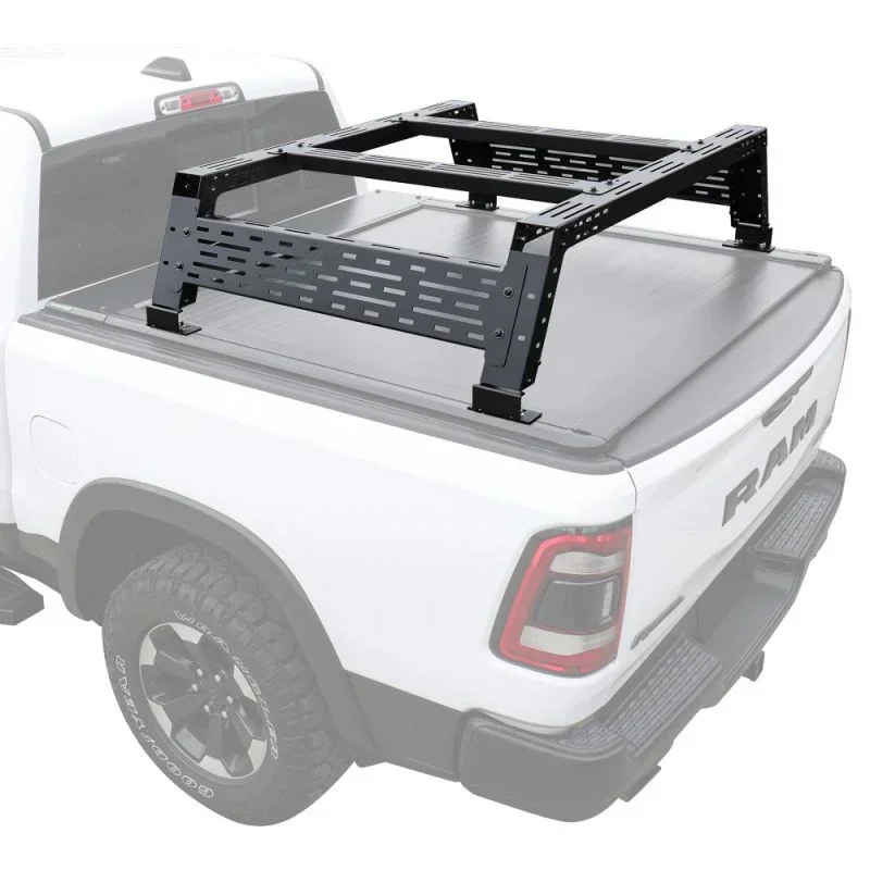 [2-in-1 Bundle] Ford Ranger Retractable Tonneau Cover w/ Rack System - Image 14