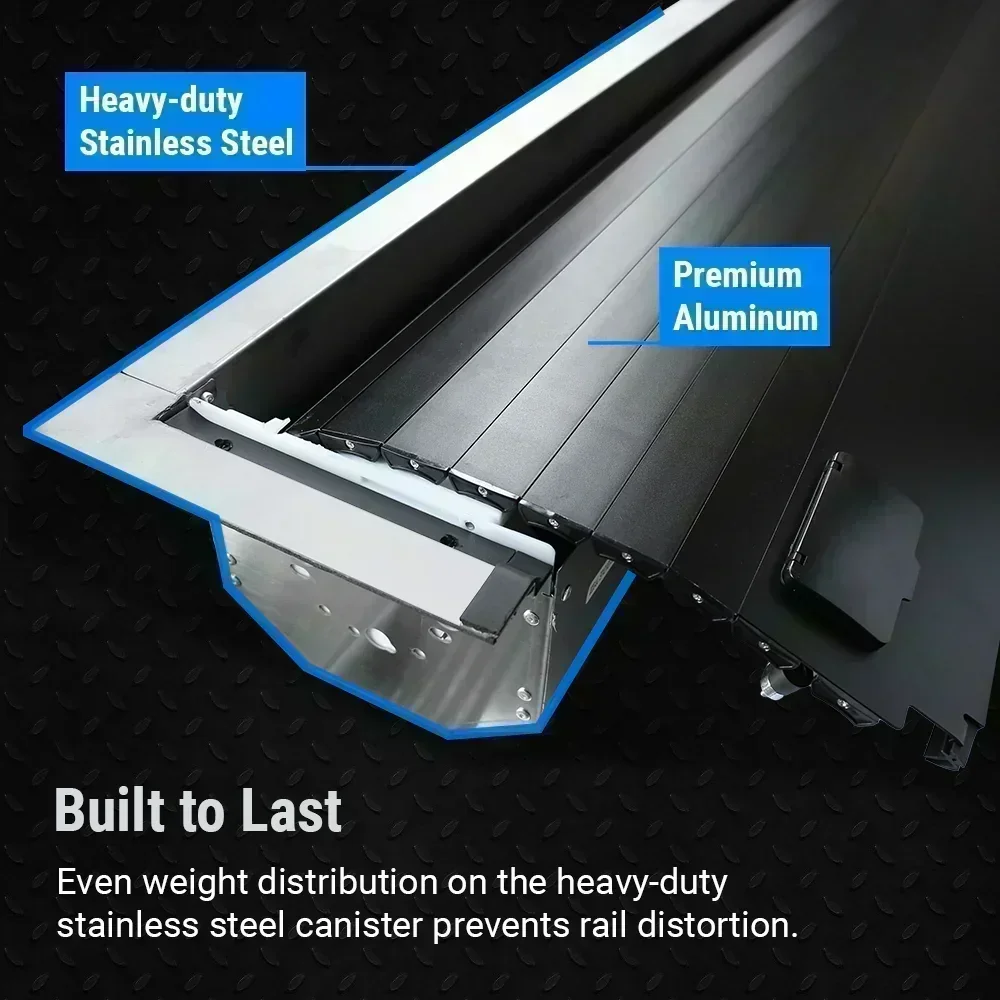 Ram 1500 (5.7ft Bed) MR Retractable PRO Tonneau Cover - Image 12