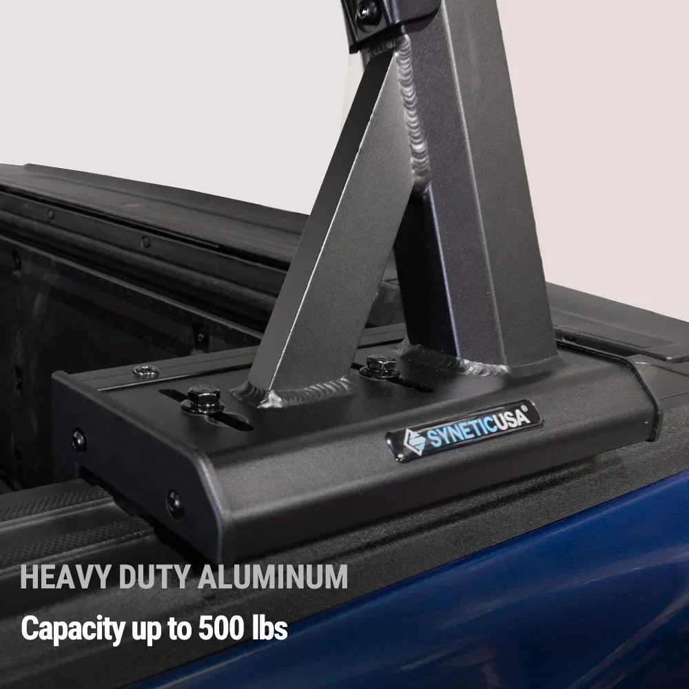 SYNETICUSA® Universal Aluminum Heavy Duty Adjustable Ladder Rack (Direct Bolt-on) - Image 5