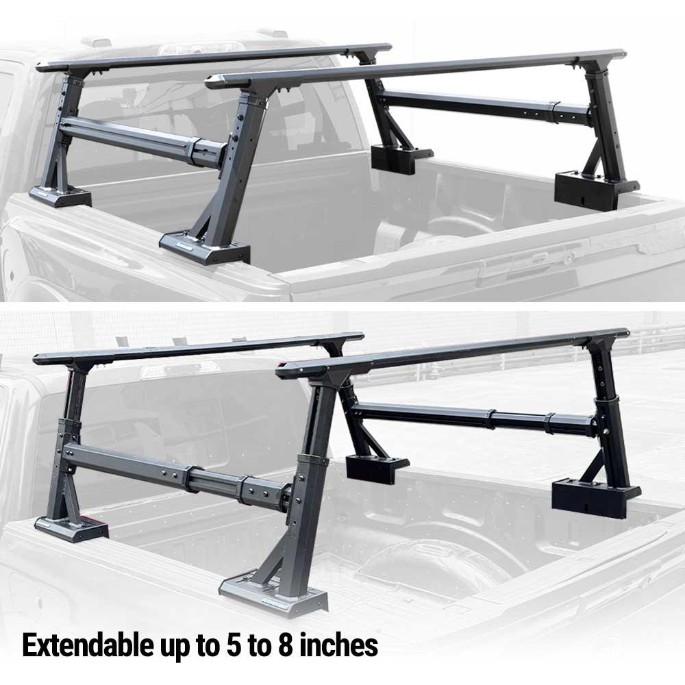 SYNETICUSA® Universal Aluminum Heavy Duty Adjustable Ladder Rack (Direct Bolt-on) - Image 7
