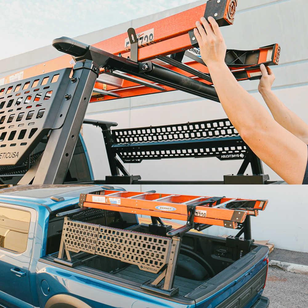 Load Stop T-Slot Crossbar Accessory with Secure Built-In Tie Down Handles - Image 3