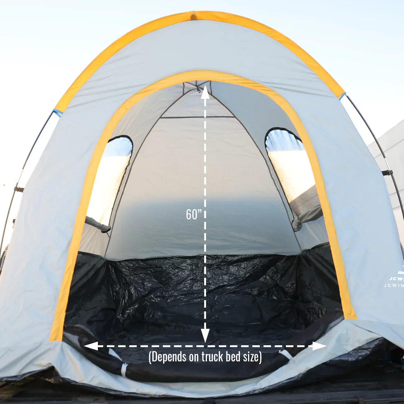 Full Size Pickup Bed Box Compact Outdoor Truck Tent Camping Tent for Pickup Truck - Image 5