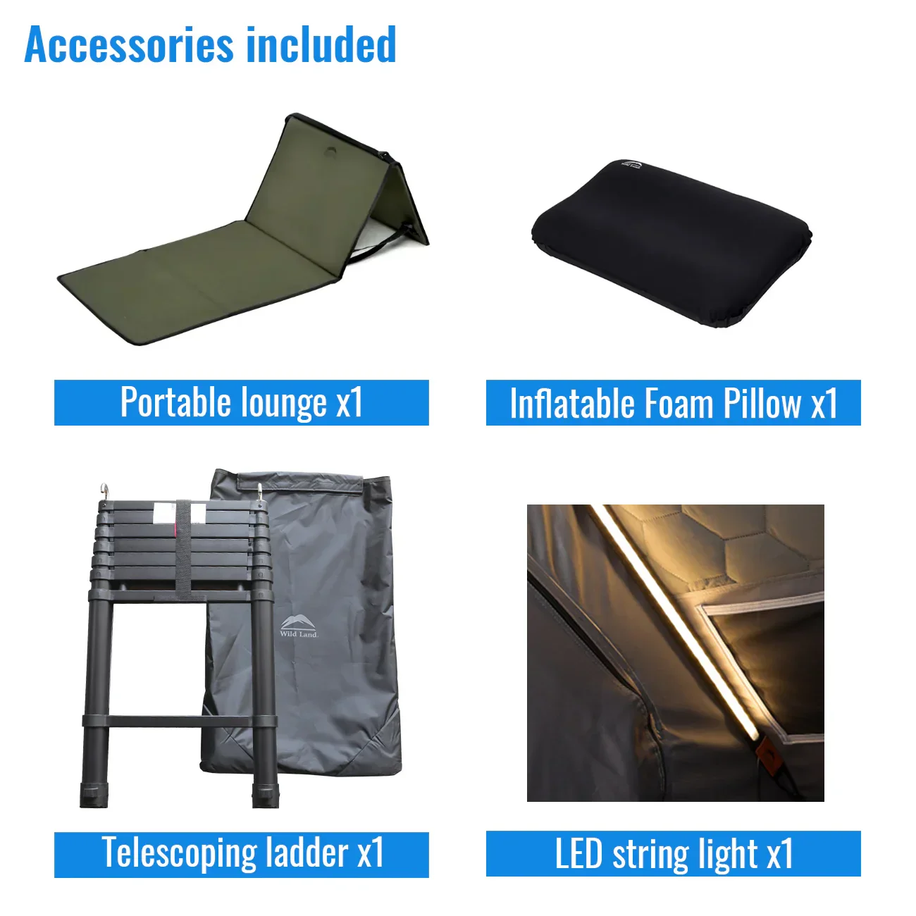 Wild Land Overland Roof Top Tent - Bush Cruiser Pro 140cm - Image 12