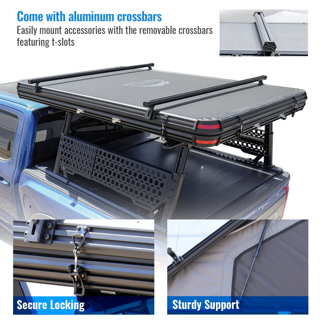 Wild Land Overland Roof Top Tent - Bush Cruiser Pro 140cm - Image 6