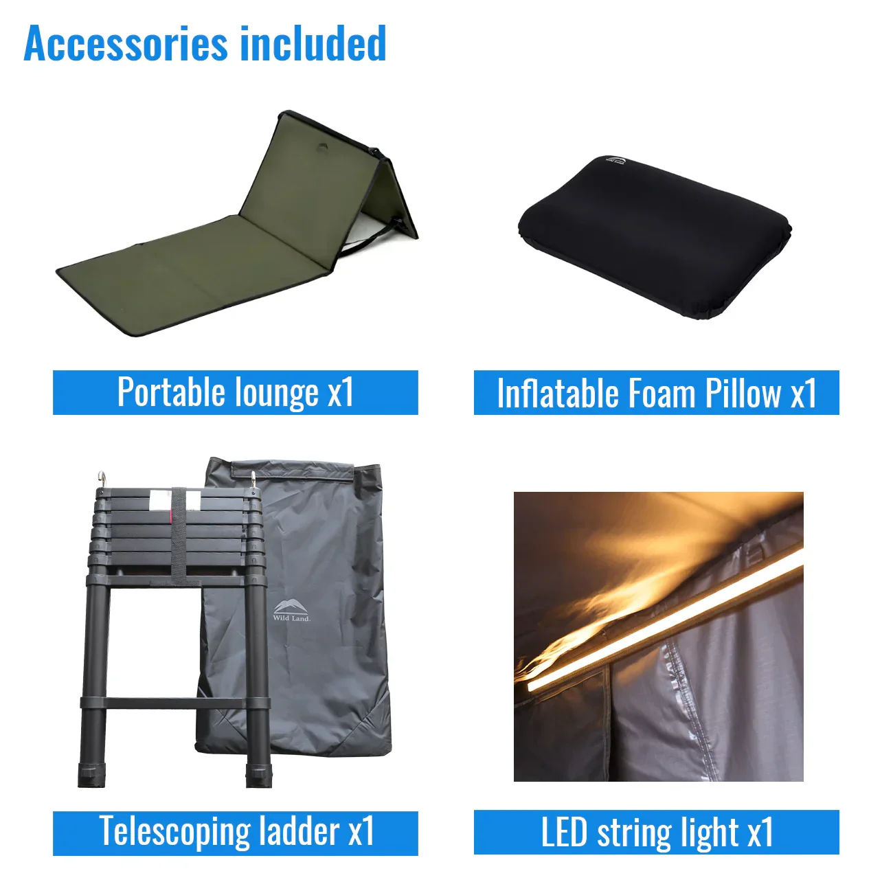 Wild Land Overland Roof Top Tent - Desert Cruiser Pro 140cm - Image 14