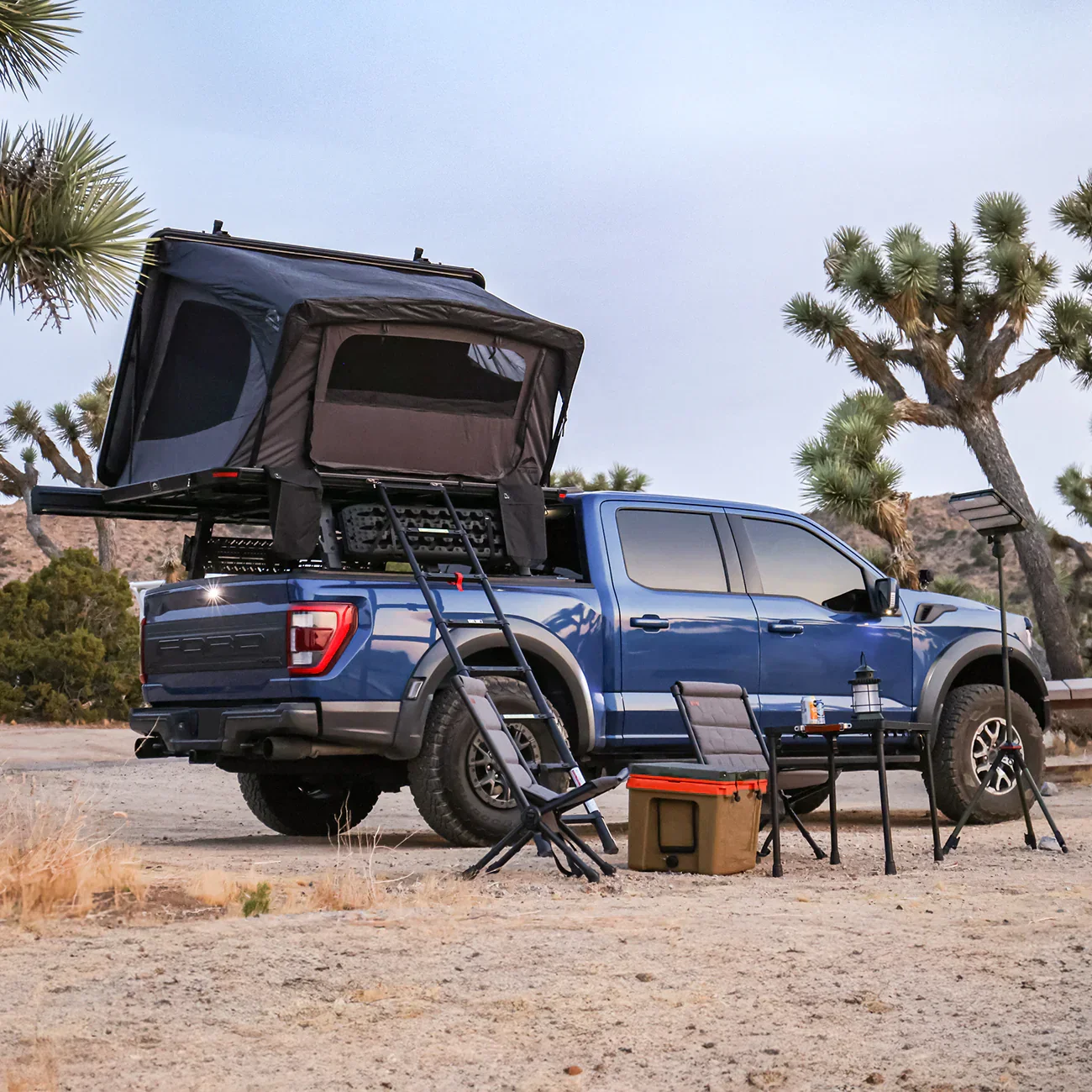 Wild Land Overland Roof Top Tent - Desert Cruiser Pro 140cm - Image 4